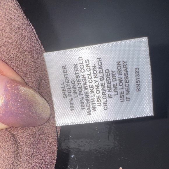 Halogen Brown and Cream Floral Maxi Skirt with Slit - Picture 6 of 6